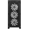 Asus TUF Gaming GT302 ARGB midi tower PC skříň černá 4 předinstalované ventilátory, integrované osvětlení, prachový filtr, boční okno
