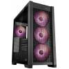 Asus TUF Gaming GT302 ARGB midi tower PC skříň černá 4 předinstalované ventilátory, integrované osvětlení, prachový filtr, boční okno