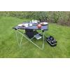 Technaxx Campingtisch TX-252 kempingový stolek černá, stříbrná 5084 Zatížitelnost (hmotnost) (max.) 20 kg