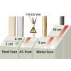 Laserliner detektor MultiFinder Plus 080.965E Detekční hloubka (max.) 100 mm Druh materiálu dřeva, železných kovů, neželezných kovů, kabely vedoucí napětí