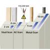 Laserliner detektor MultiFinder Plus 080.965E Detekční hloubka (max.) 100 mm Druh materiálu dřeva, železných kovů, neželezných kovů, kabely vedoucí napětí