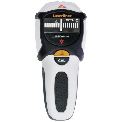 Laserliner detektor MultiFinder Plus 080.965E Detekční hloubka (max.) 100 mm Druh materiálu dřeva, železných kovů, neželezných kovů, kabely vedoucí napětí