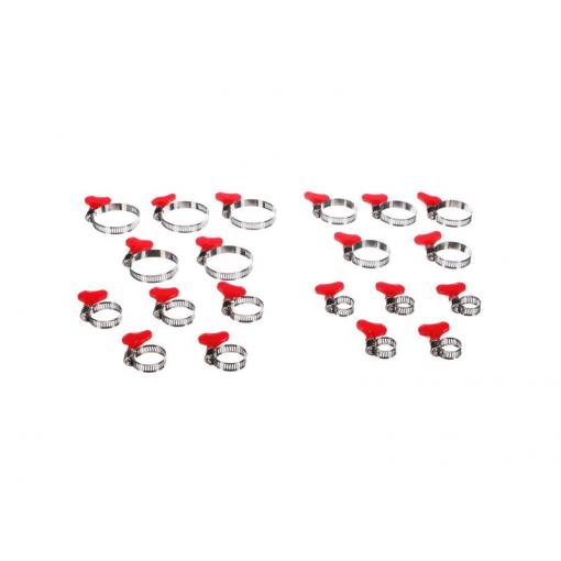 Spona na hadici SIXTOL Mechanic Connect Set 10-44mm 20ks