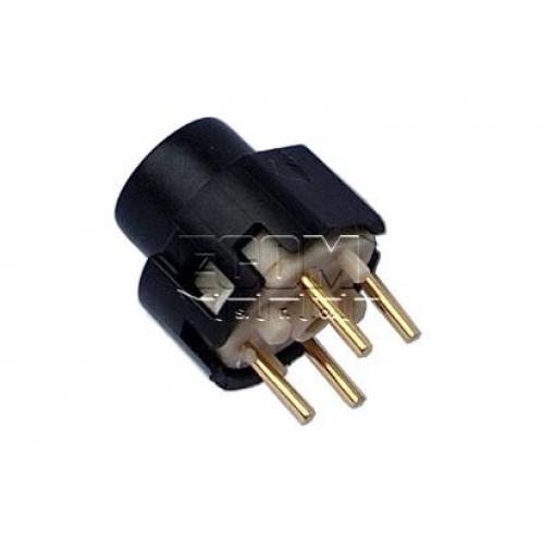 Tlačítko spínací KS-505BBR-200G-G, 30 V DC / 30 mA, do plošného spoje