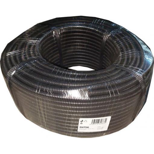 Chránička na kabel husí krk 10 mm s podélným řezem, 100 m, PE