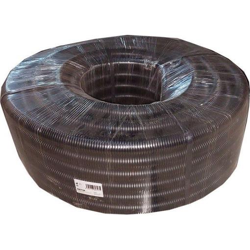 Chránička na kabel husí krk 42,5 mm, PE, 50 m, černá
