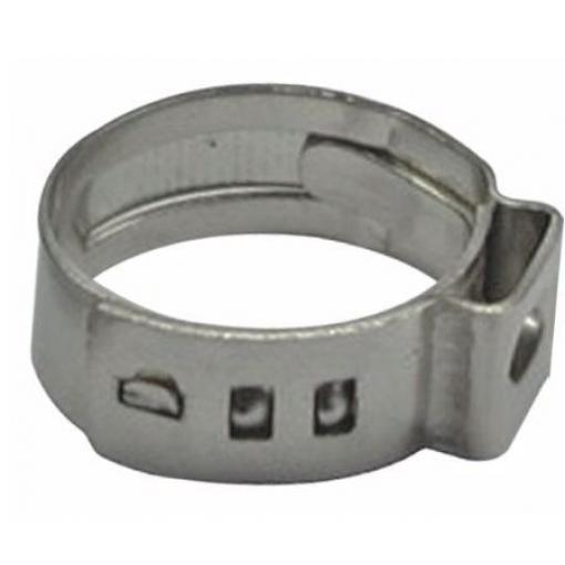 Kovová hadicová spona nerezová 26,9–30,1 mm, 7×0,6 mm