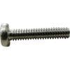 TOOLCRAFT 104157 šrouby s válcovou hlavou M2.5 4 mm příruba DIN 84 ocel galvanizováno zinkem 200 ks