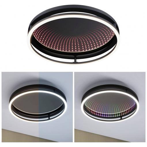 Paulmann 71056 Spaceglow LED stropní svítidlo LED 34.5 W černá (matná)