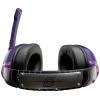 Lexip X TSUME Naruto Shippuden Headset 1 Headset uzavřená (Over Ear) kabelová, Bluetooth® stereo černá/lila headset, regulace hlasitosti, Vypnutí zvuku