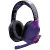 Lexip X TSUME Naruto Shippuden Headset 1 Headset uzavřená (Over Ear) kabelová, Bluetooth® stereo černá/lila headset, regulace hlasitosti, Vypnutí zvuku