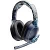 Lexip Naruto Shippuden Kakashi Kamui Headset uzavřená (Over Ear) kabelová, Bluetooth® stereo černá/modrá headset, regulace hlasitosti, Vypnutí zvuku mikrofonu