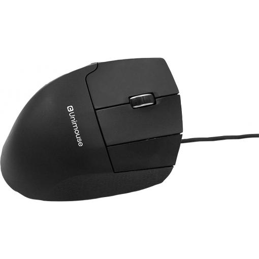 Contour Design UniMouse wired optická myš, přenos kabelový, 7 tlačítko, 800 dpi, 1000 dpi, 1200 dpi, 1400 dpi, 1600 dpi, 2000 dpi, 2400 dpi, 2800 dpi, 3400