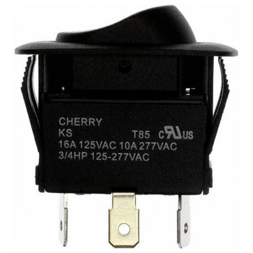 ZF KSF2BNB1BBB kolébkový spínač 250 V/AC 21 A 1x zap/zap IP56 1 ks