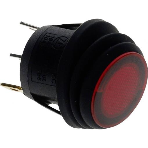 ZF KCA2AEA2RBB kolébkový spínač 250 V/AC 16 A 1x zap/vyp IP65 1 ks