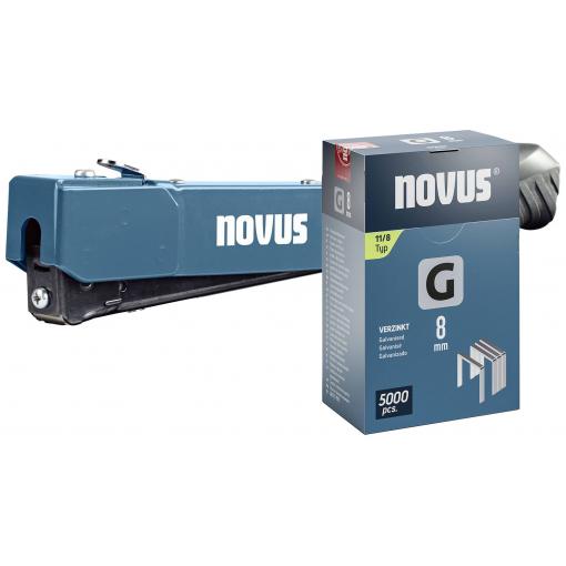 Novus Tools 030-0464 kladivová sponkovačka, Typ 11 , dĺžka 6 - 10 mm