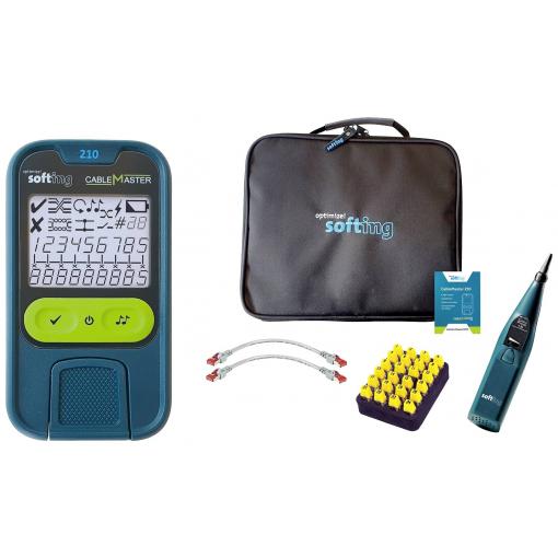 Softing CM210kit Kabelový měřič , síť, 226112