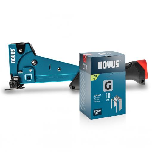 Novus Tools 030-0466 kladivová sponkovačka, Typ 11 , dĺžka 6 - 14 mm
