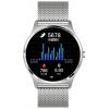 XCOAST JOLI XC PRO chytré hodinky 45 mm Topazová stříbrná