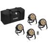 Eurolite 42110204 Set 4x LED PARty Spot Silent RG LED PAR reflektor