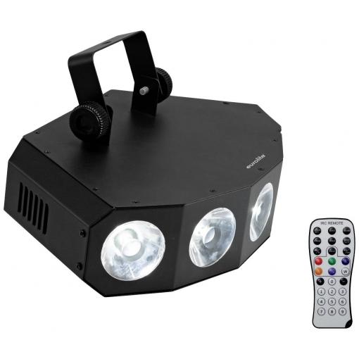 Eurolite 51918673 LED SCY-500 CW DMX LED reflektor Počet LED:5 15 W