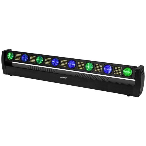 Eurolite BAR-8 Swing QCL LED reflektorová lišta Počet LED: 183