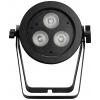Eurolite LED IP PAR 3x9W SCL Spot DMX LED reflektor Počet LED: 3 9 W černá