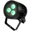 Eurolite LED IP PAR 3x9W SCL Spot DMX LED reflektor Počet LED: 3 9 W černá