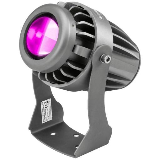 Eurolite LED IP PST-10W pink LED bodové světlo Počet LED: 1 10 W černá