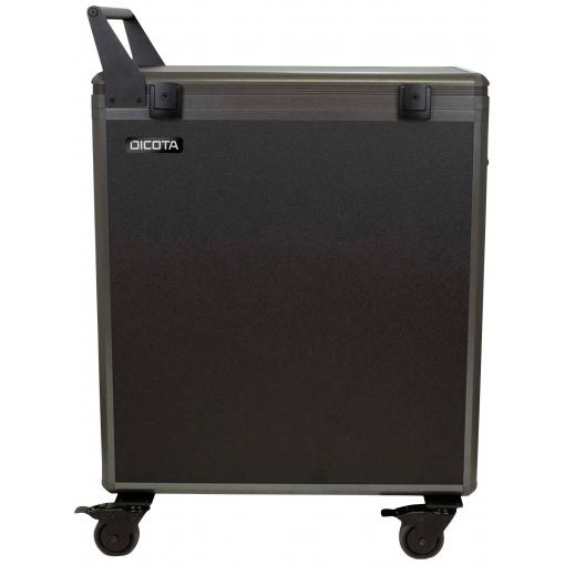 Dicota Charging Trolley for 20 Tablets systém nabíjení a řízení vůz