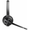 HP Poly Savi 8220 UC DECT Headset otevřená (On Ear) DECT, Bluetooth® stereo černá Potlačení hluku headset, regulace hlasitosti, Vypnutí zvuku mikrofonu Počítače