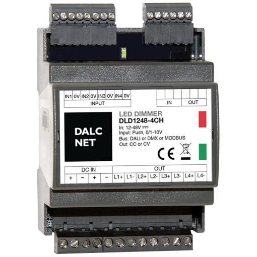 Dalcnet DLD1248-4CC-DALI Stmívač 4kanálový