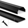 Hama Kabelová lišta hliník černá tuhý (d x š x v) 1.1 m x 50 mm x 26 mm 1 ks 00220987