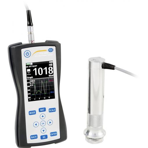 PCE Instruments přístroj na měření tvrdosti Brinell , Vickers , UCI , Rockwell , Leeb , pevnost v tahu (MPa)