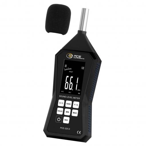 PCE Instruments hlukoměr 30 - 90 dB 31.5 Hz - 8000 Hz microUSB