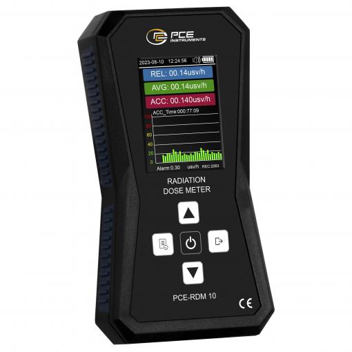 PCE Instruments Geigerův - Müllerův detektor radiace, záření gama, rentgenové , beta