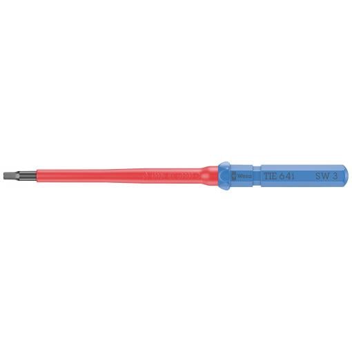 Wera Kraftform Kompakt VDE 64 i 3,0 x 157 mm TIE pro elektrotechniky inbus výměnné bity s rukojetí 3.0 mm