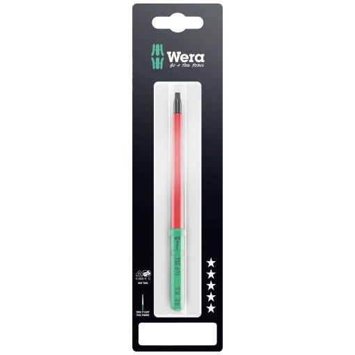Wera Kraftform Kompakt VDE 67 i TX 25 x 157 mm TIE SB pro elektrotechniky TORX výměnné bity s rukojetí TX 25