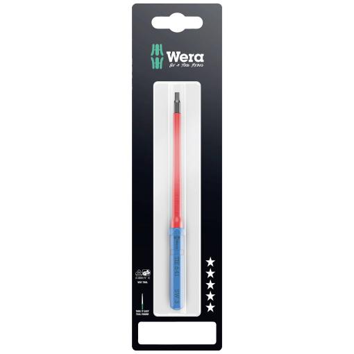 Wera Kraftform Kompakt VDE 64 i 3,0 x 157 mm TIE SB pro elektrotechniky inbus výměnné bity s rukojetí 3.0 mm