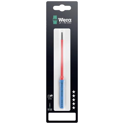 Wera Kraftform Kompakt VDE 64 i 2,5 x 157 mm TIE SB pro elektrotechniky inbus výměnné bity s rukojetí 2.5 mm