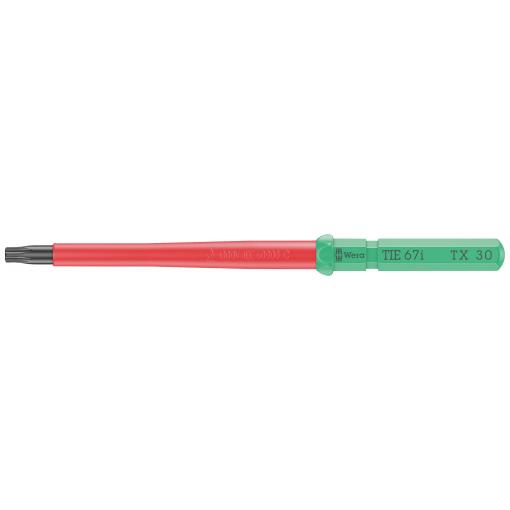 Wera Kraftform Kompakt VDE 67 i TX 30 x 157 mm TIE pro elektrotechniky TORX výměnné bity s rukojetí TX 30