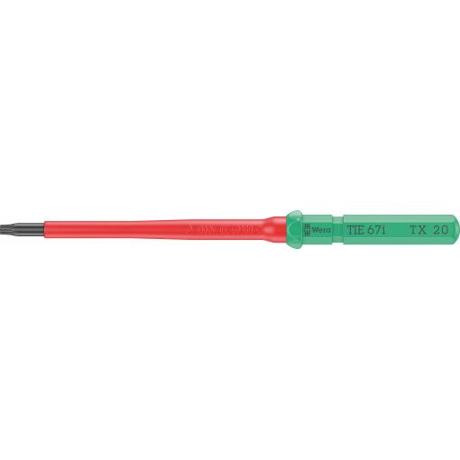 Wera Kraftform Kompakt VDE 67 i TX 20 x 157 mm TIE pro elektrotechniky TORX výměnné bity s rukojetí TX 20
