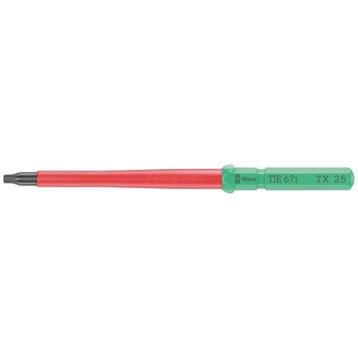 Wera Kraftform Kompakt VDE 67 i TX 25 x 157 mm TIE pro elektrotechniky TORX výměnné bity s rukojetí TX 25