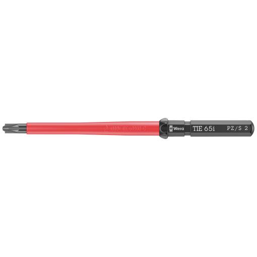 Wera Kraftform Kompakt VDE 65 i PZ/S # 2 x 157 mm TIE pro elektrotechniky Plus/Minus výměnné bity s rukojetí 2 mm