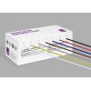 TRU COMPONENTS TC-12112360 lanko/ licna, 0.5 mm², černá, bílá, červená, modrá, hnědá, šedá, žlutozelená, 1 sada