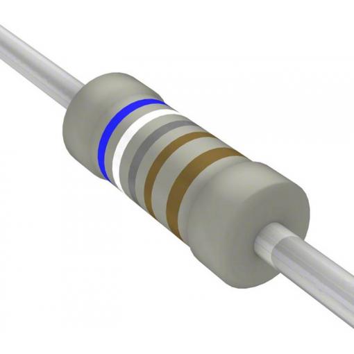 TE Connectivity 1622556-2 metalizovaný rezistor 6.98 kΩ axiální 0.01 % 1 ks Box