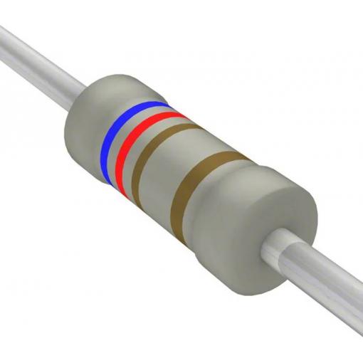 TE Connectivity 1622539-1 metalizovaný rezistor 620 Ω axiální 0.6 W 0.01 % 1 ks Box