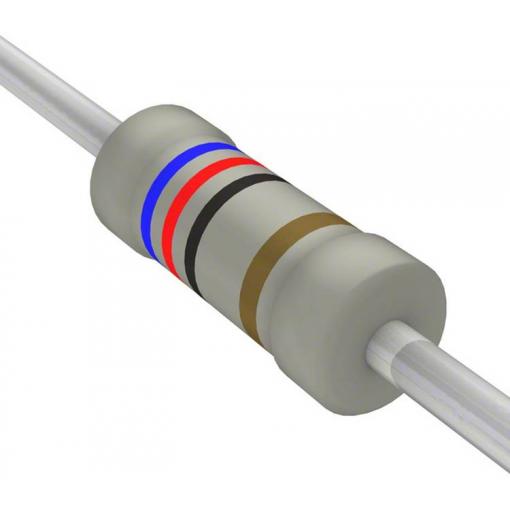TE Connectivity 1622541-1 metalizovaný rezistor 62 Ω axiální 0.6 W 0.01 % 1 ks Box