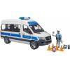 bruder Mercedes Benz Policejní vůz Sprinter hotový model Model zásahového vozidla