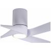 Lucci AIR Riviera stropní ventilátor 35 W (Ø x v) 132 cm x 28 cm bílá s dálkovým ovládáním